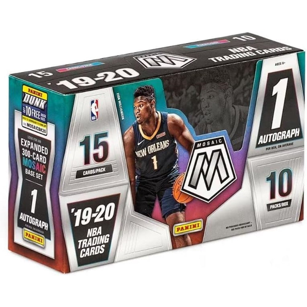 2019-2020 Panini Mosaic Basketball Hobby Box