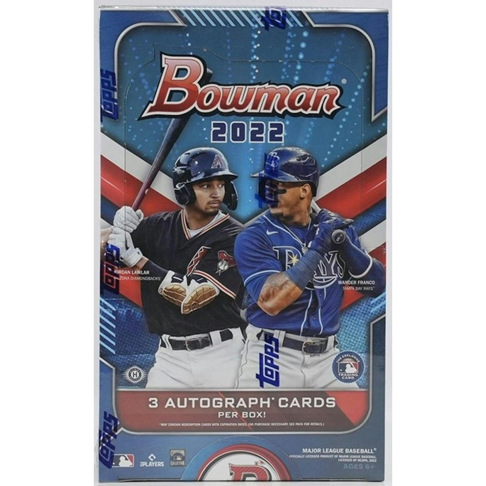 2022 Bowman Baseball Jumbo HTA Box