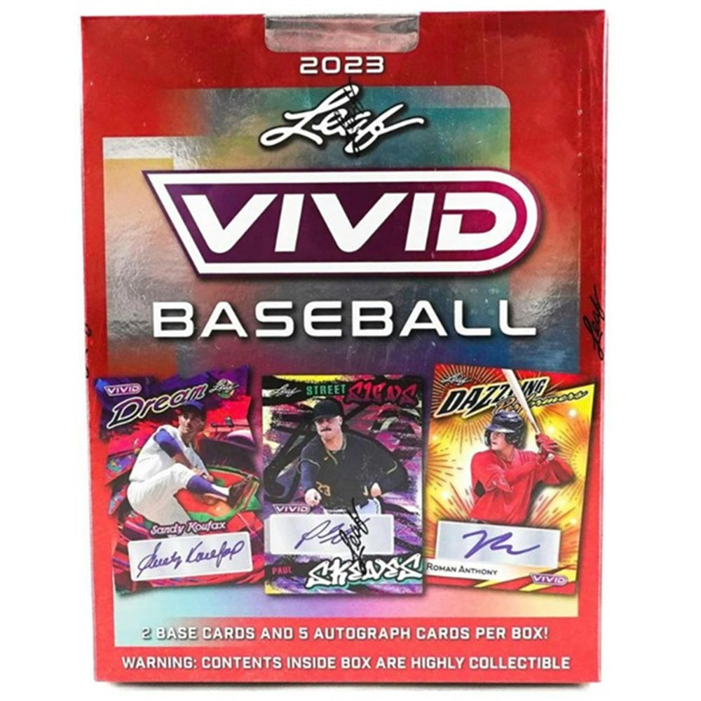 2023 Leaf Vivid Baseball Box