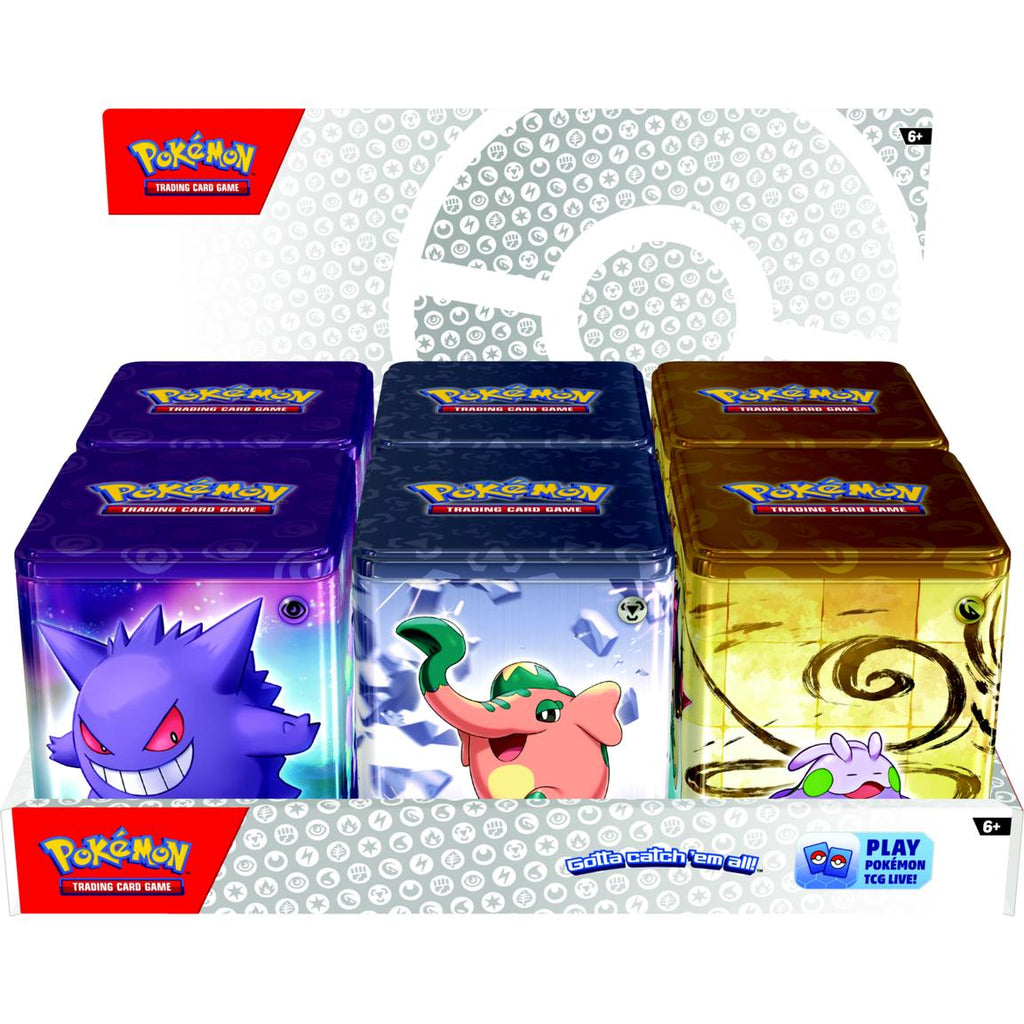 2024 Stacking Tins Case (6 Tins - Psychic, Metal & Dragon)