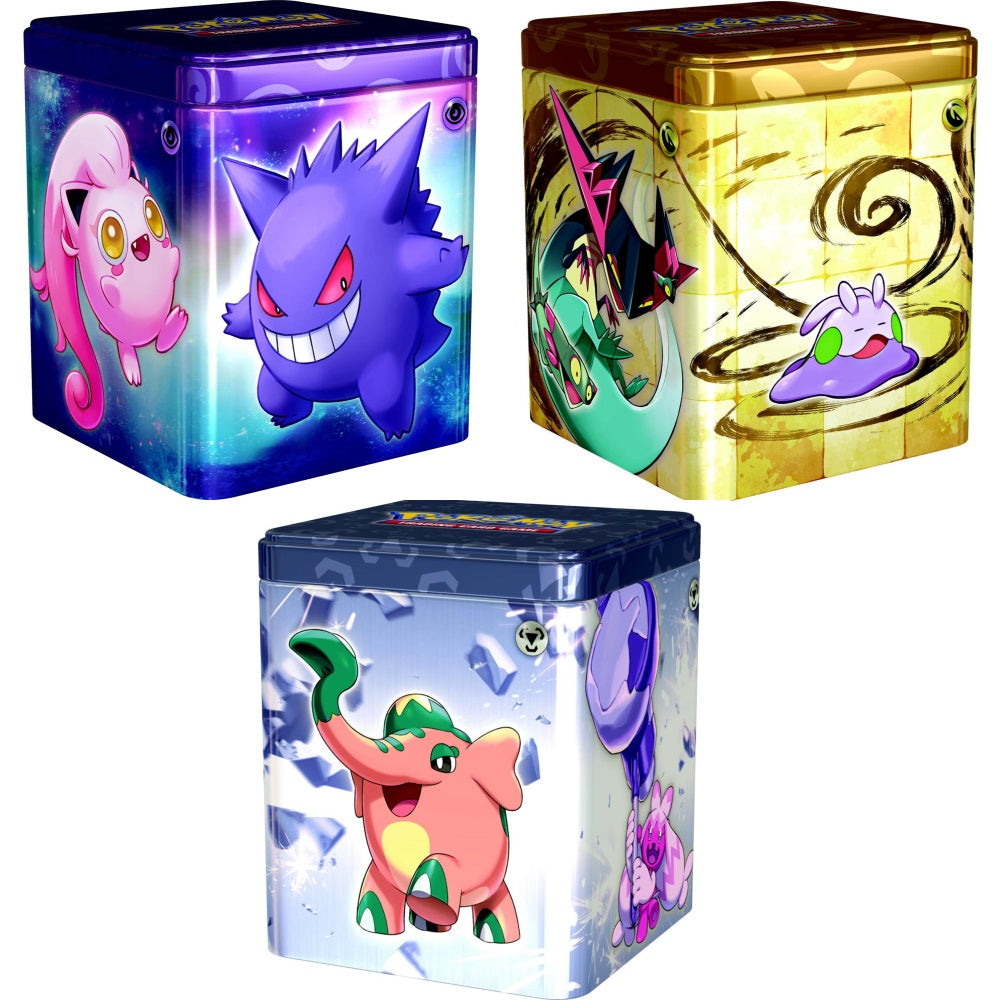 2024 Stacking Tins Set - (3 Tin Set - Psychic, Metal & Dragon)