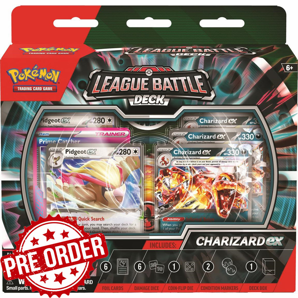 PRE-ORDER: Charizard ex League Battle Deck