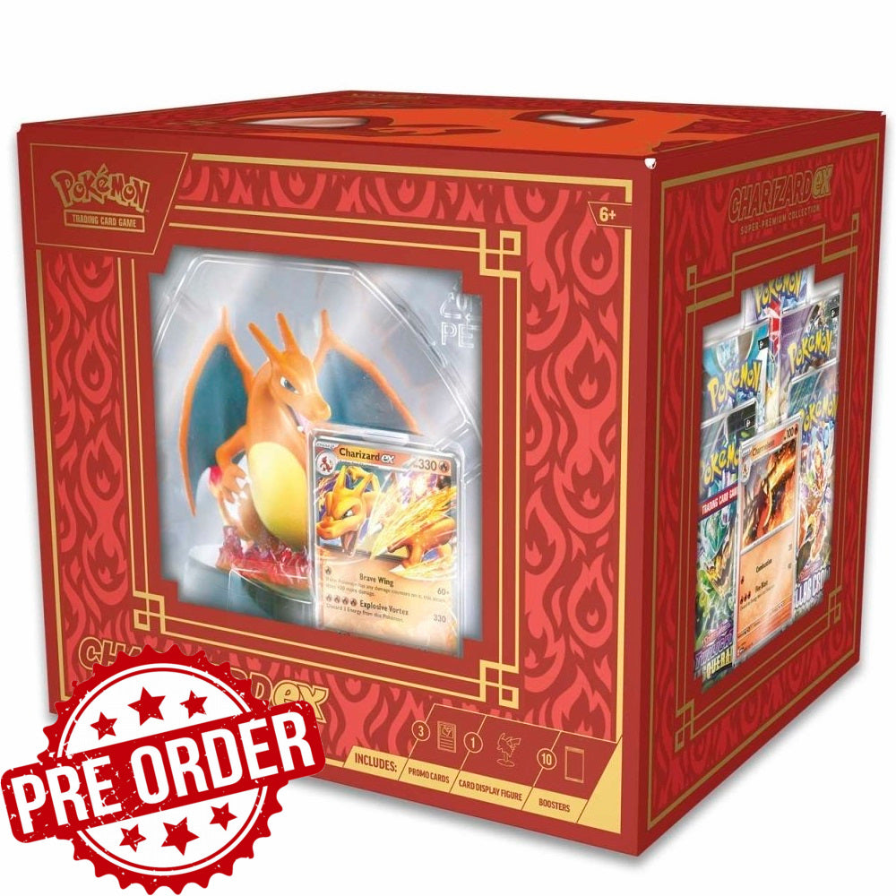 PRE-ORDER: Charizard ex Super-Premium Collection