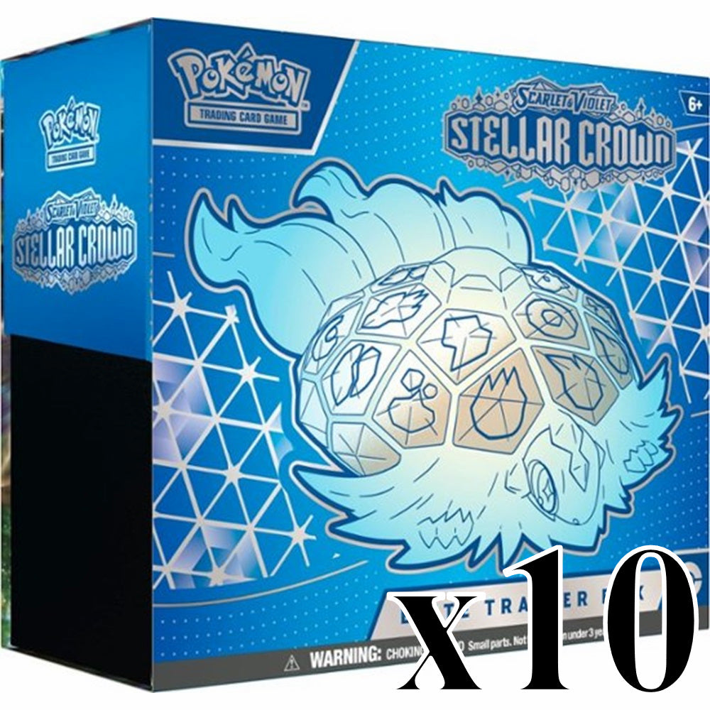 Stellar Crown Elite Trainer Box Case (10 Boxes)