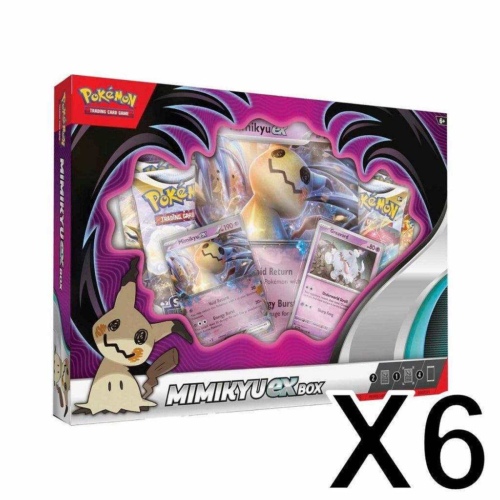 Mimikyu EX Box Case (6 boxes)