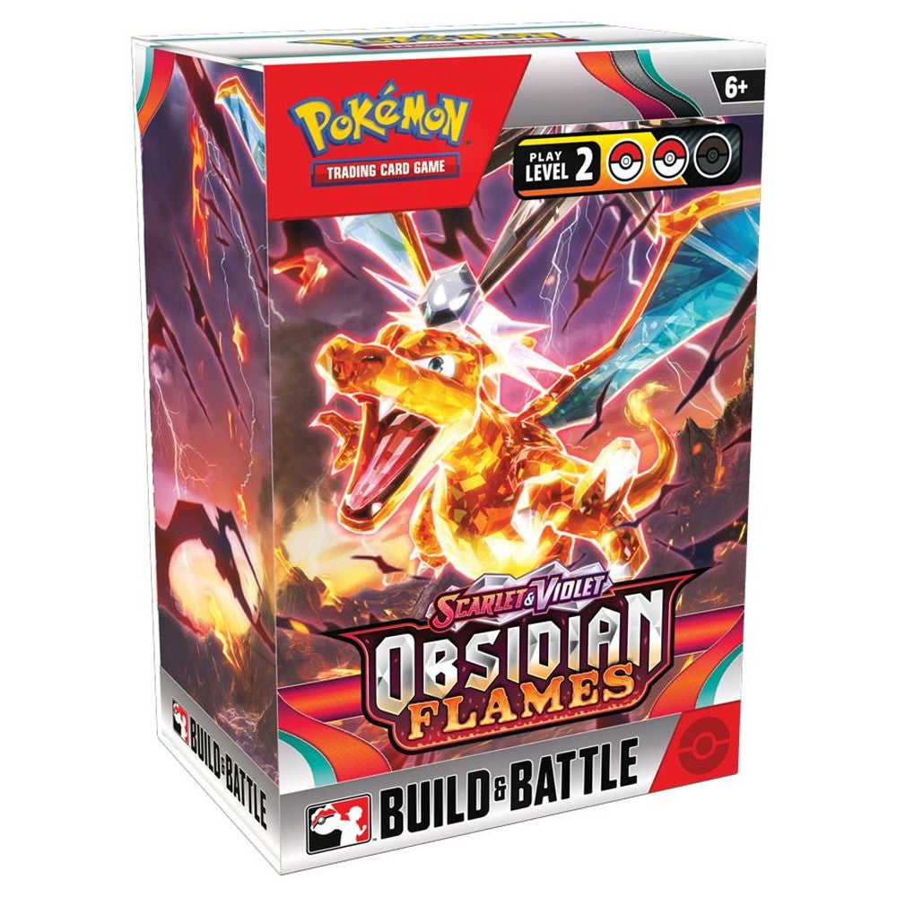 Obsidian Flames Build & Battle Deck Box