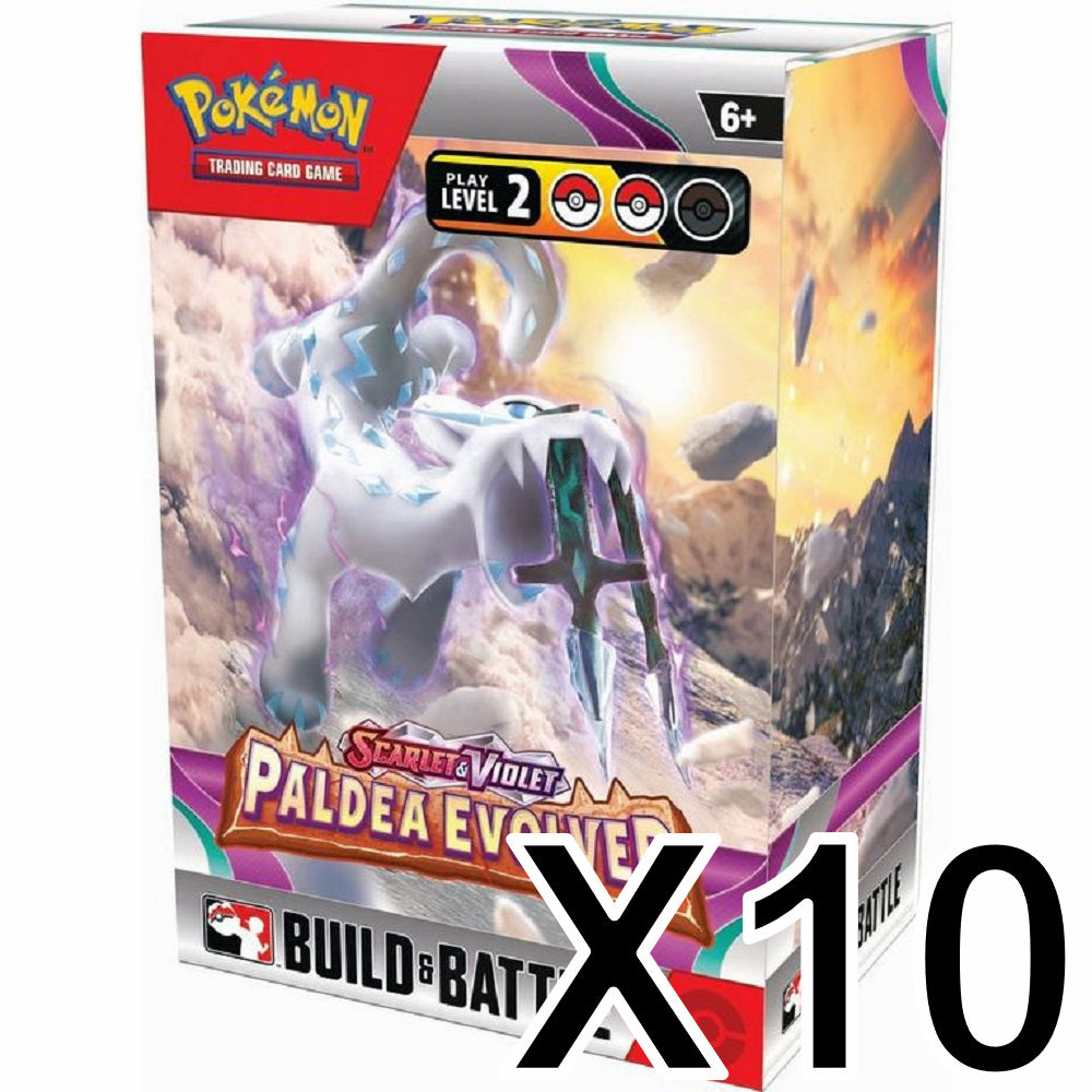 Paldea Evolved Build & Battle Box Display (10 boxes)