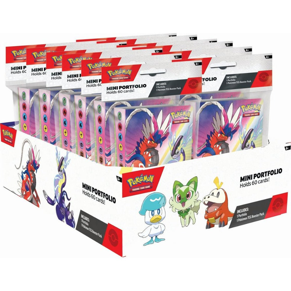 Pokemon 2023 Mini Portfolio (6 Box Case)