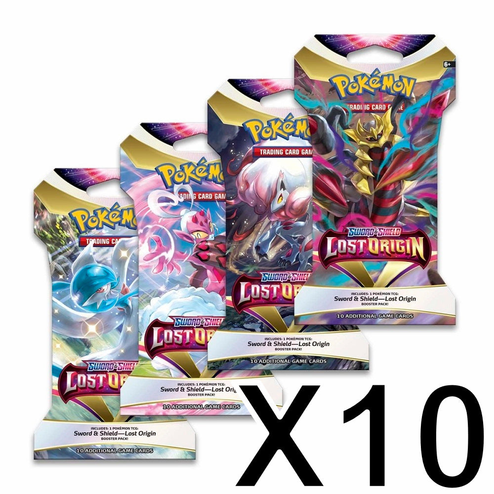 Lost Origin Sleeved Booster Pack Bundle (10 Packs)