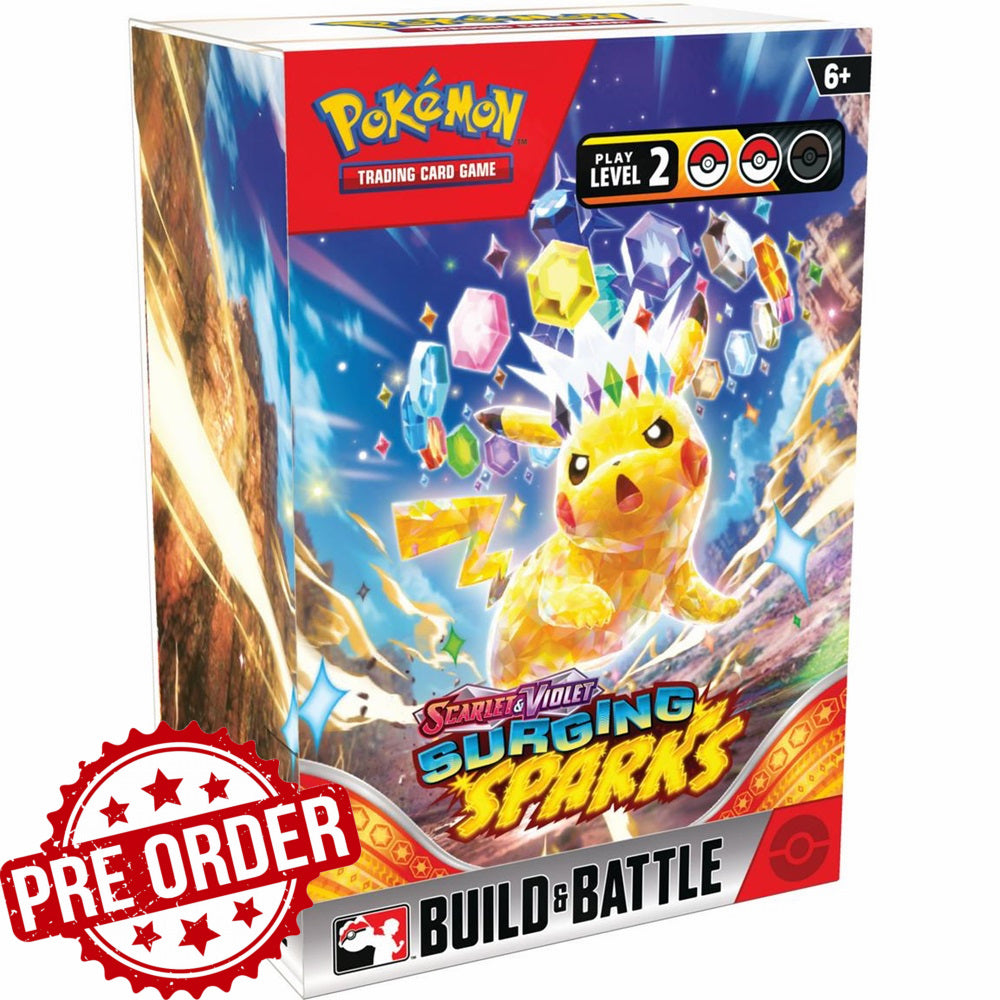 PRE-ORDER: Surging Sparks Build & Battle Deck