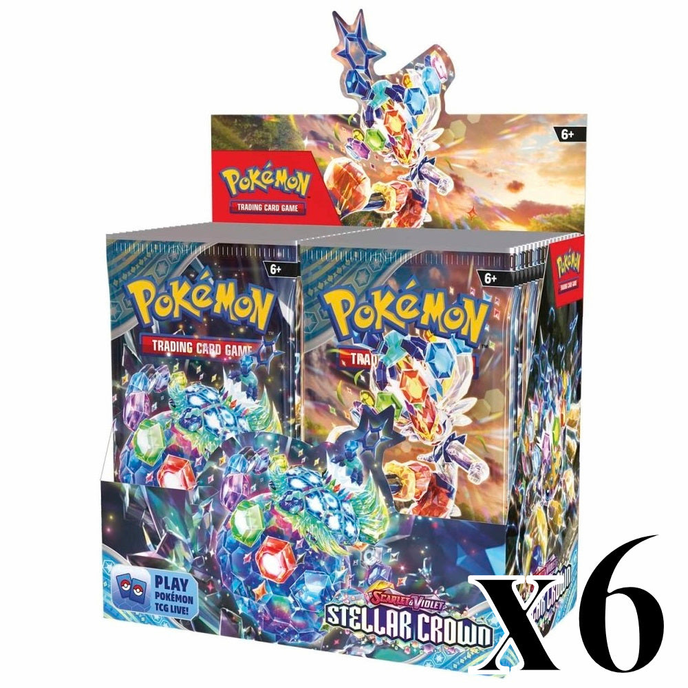 Stellar Crown Booster Box Case (6 Boxes)