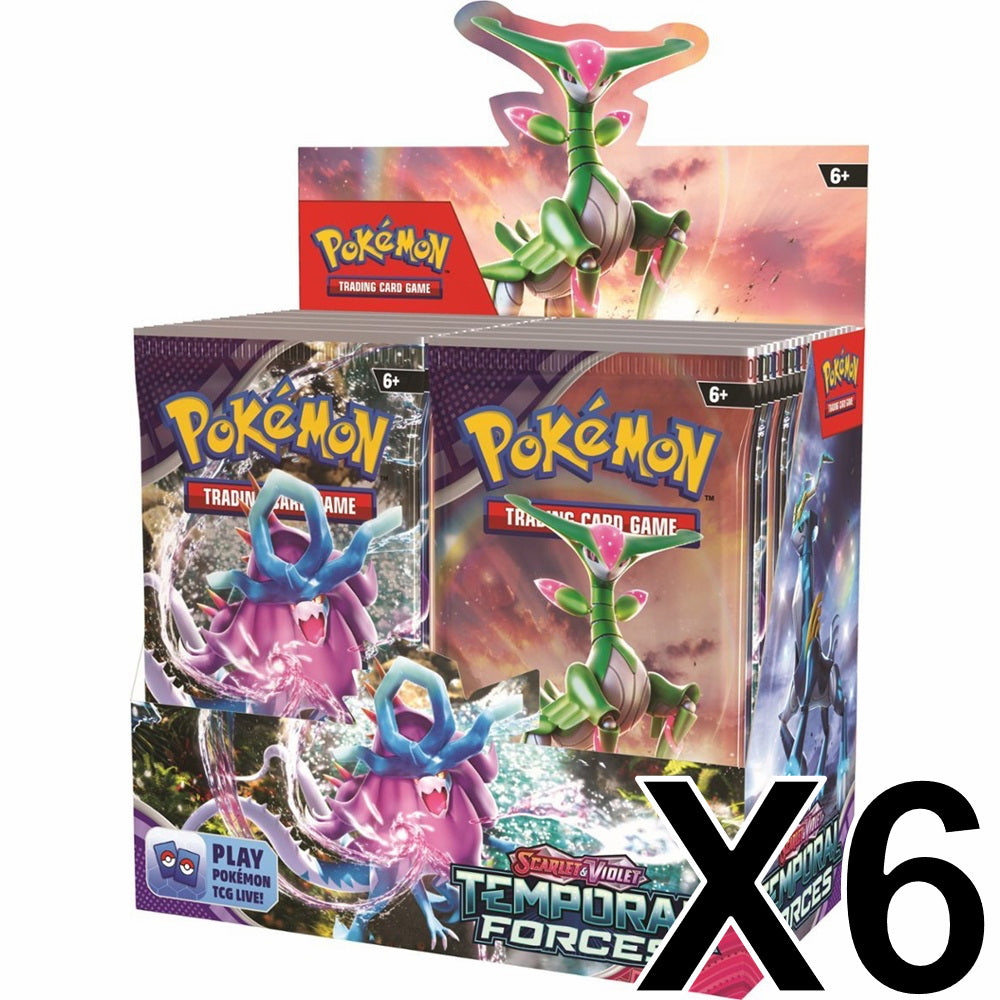 Temporal Forces Booster Box Case (6 boxes)