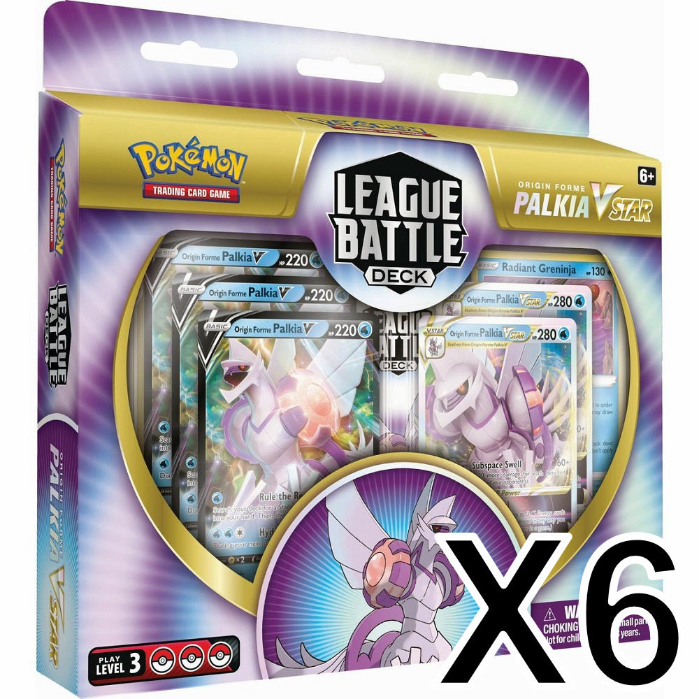 League Battle Deck: Origin Forme Palkia VSTAR Case (6 decks)