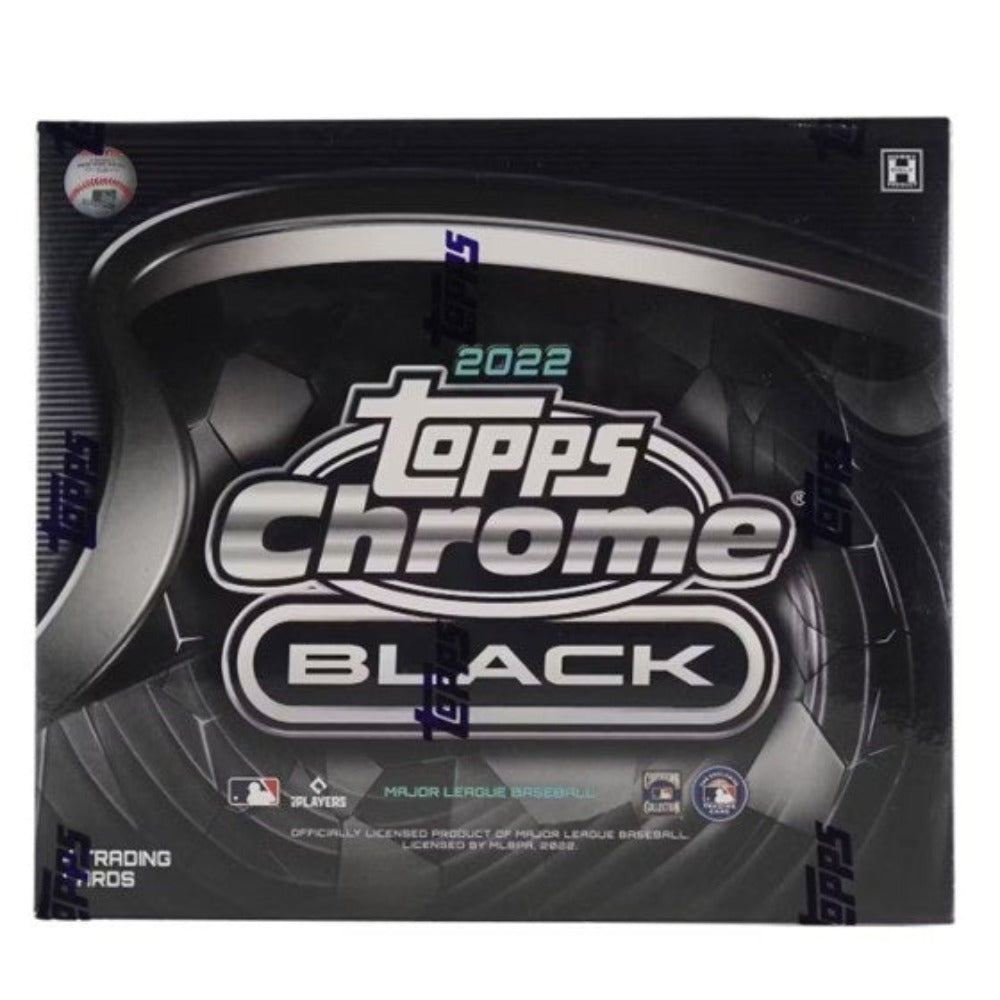 2022 Topps Chrome Black Baseball Hobby Box