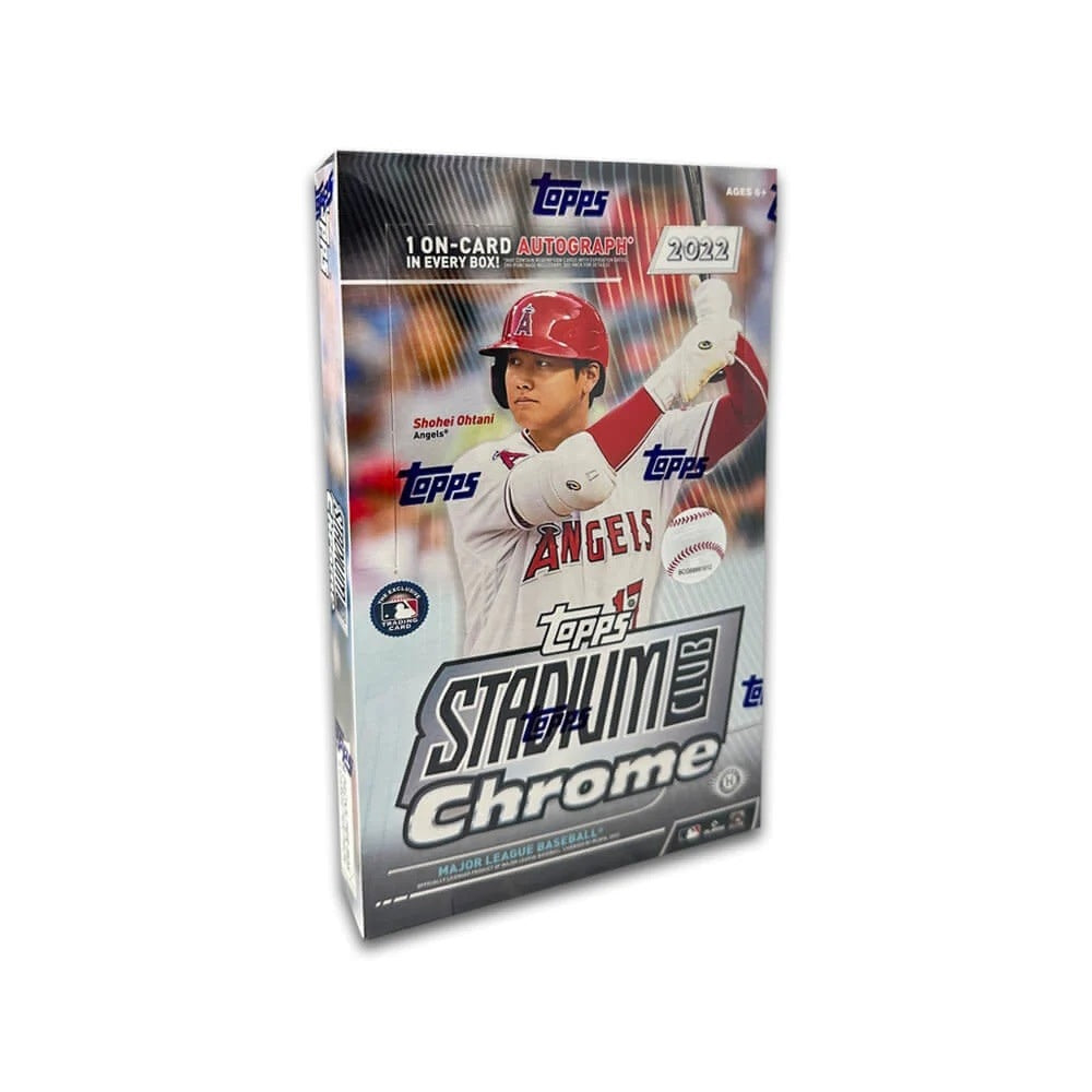 2022 Topps Stadium Club Chrome Baseball Hobby Box