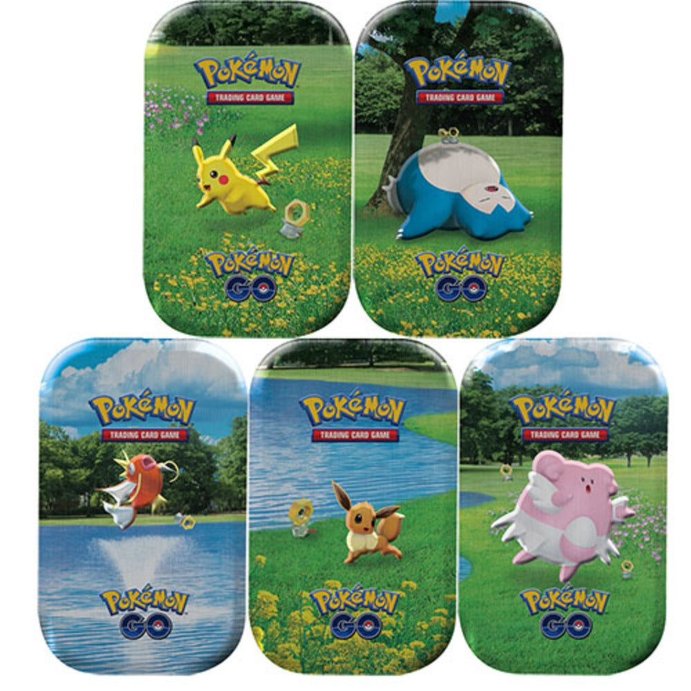 Pokemon Go Mini Tins (5 Tin Set)