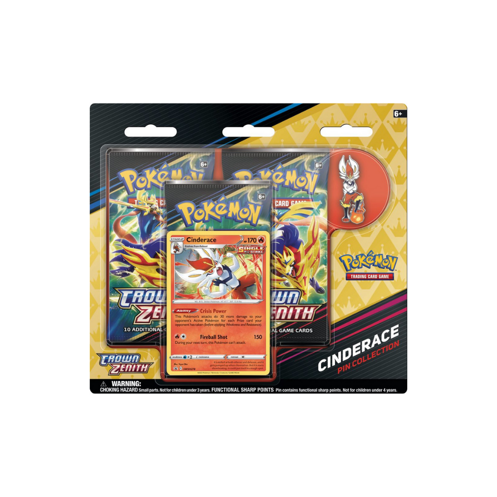 Crown Zenith Pin Collection Blister