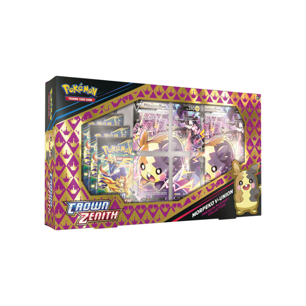 Crown Zenith Morpeko V Union Premium Playmat Collection Box